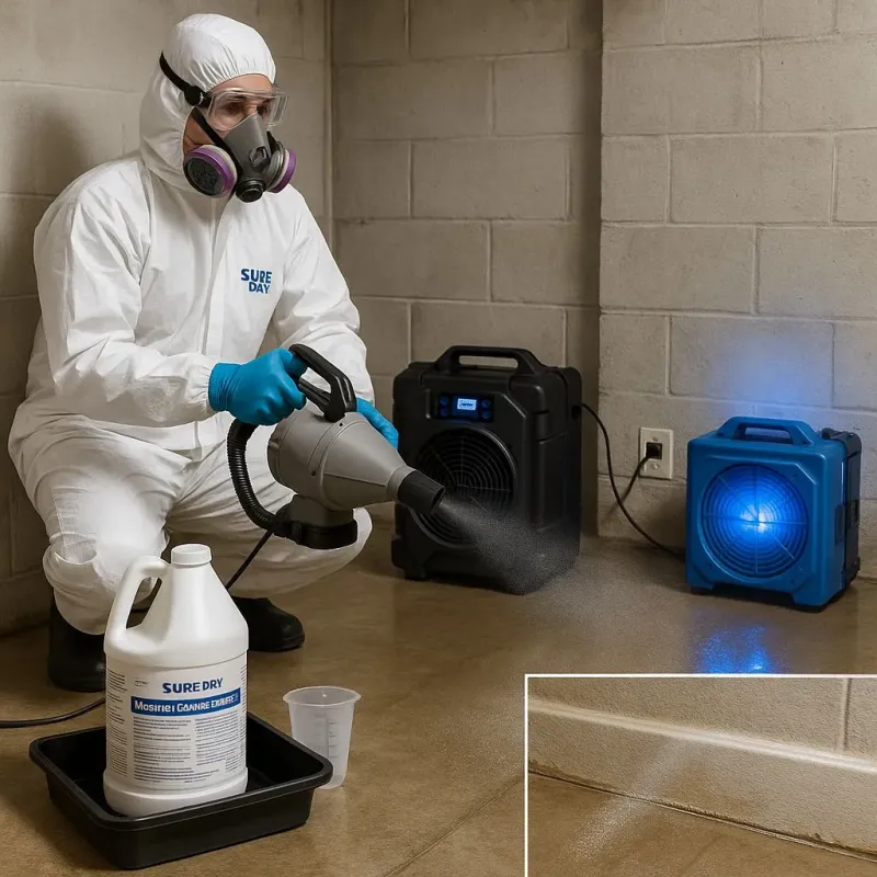 Sanitization and Odor Removal process in Mayo, MD